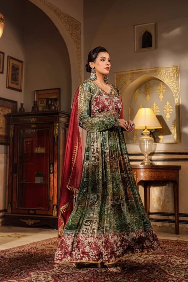 Chinnon Long Gown Set - Image 5