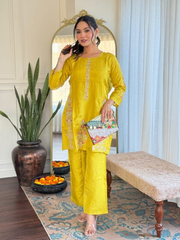 Dola Embroidered Co-ord Set