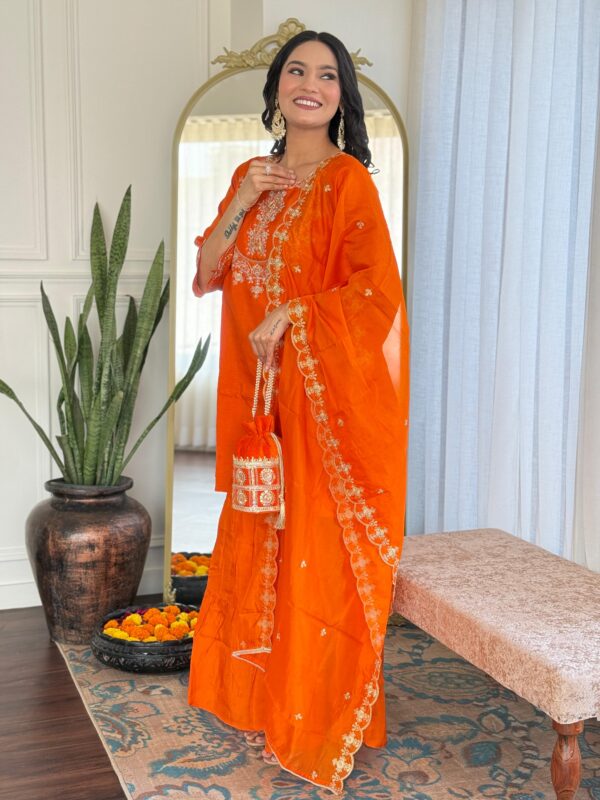 Dola Sharara Suit Set - Image 4