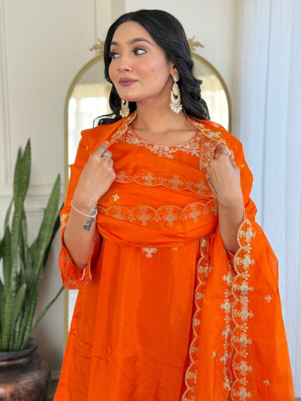 Dola Sharara Suit Set - Image 3