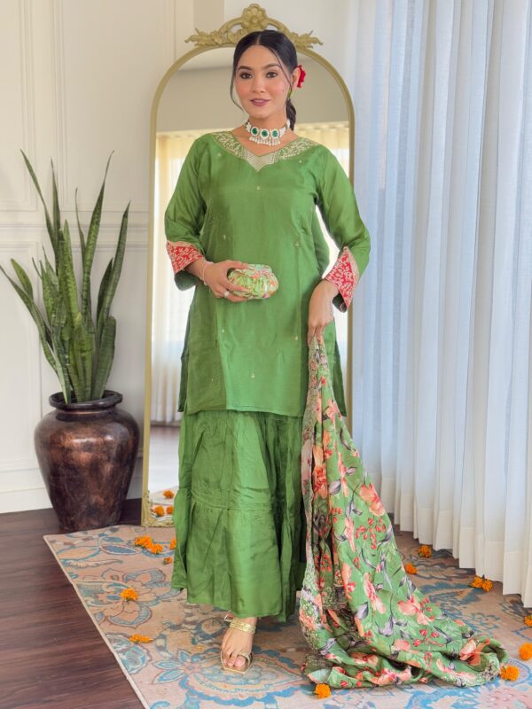 Russian Kurta-Sharara Set - Image 2