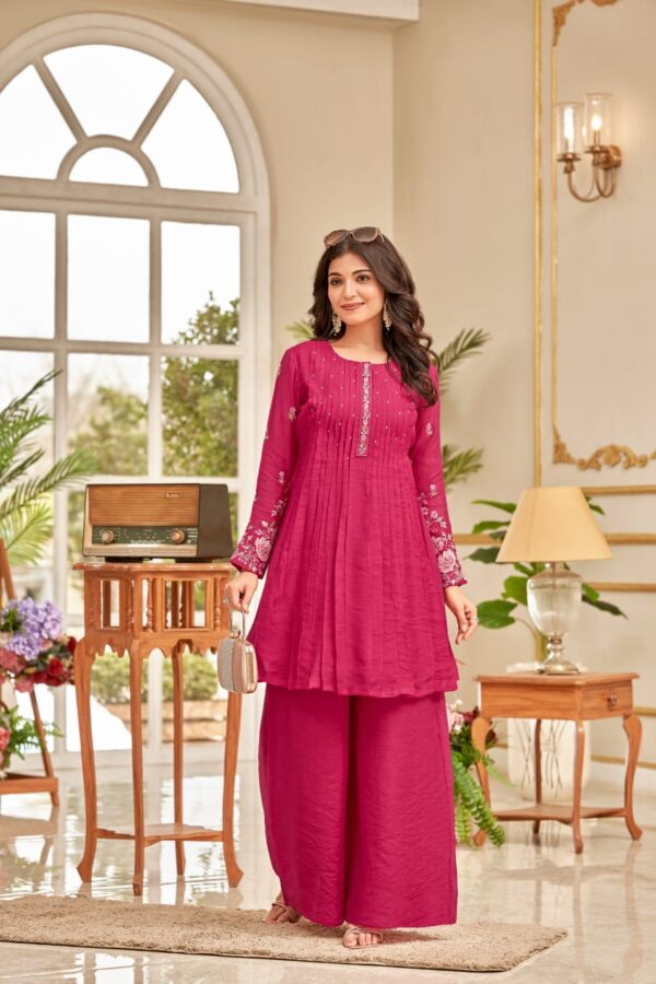 Mul Chanderi Co-ord Set
